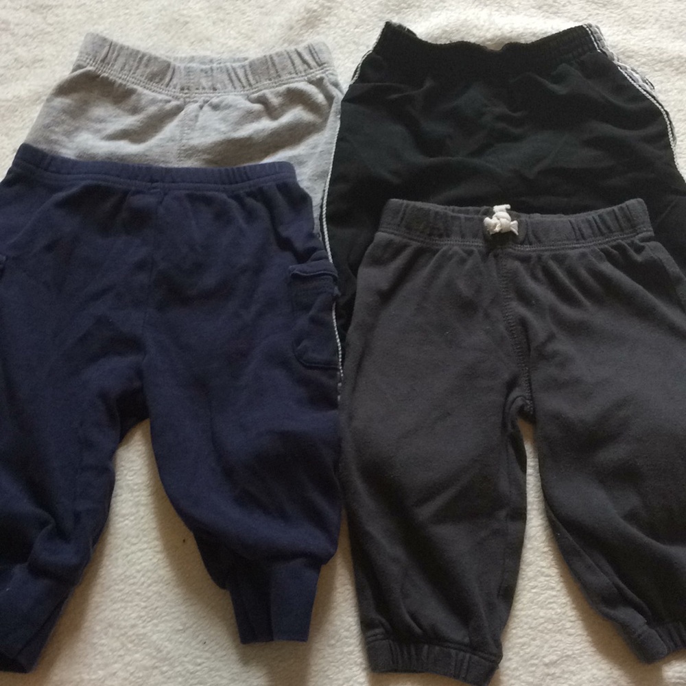 3-6 months boys pants 4pc bundle